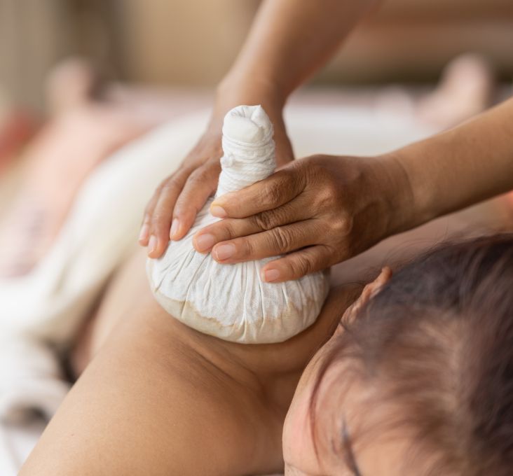 Hot compress massage at Gorgeous in Melksham