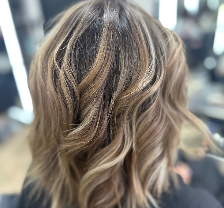 Hair highlighting at Gorgeous in Melksham